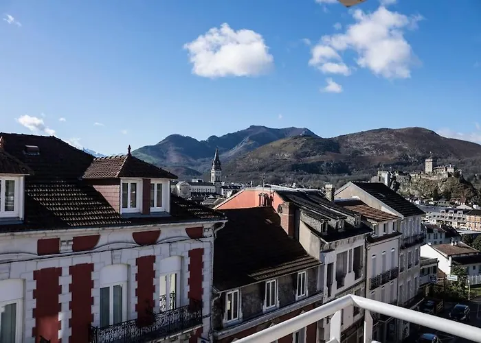 公寓 Le Panoramic - Balcon - Ac 卢德